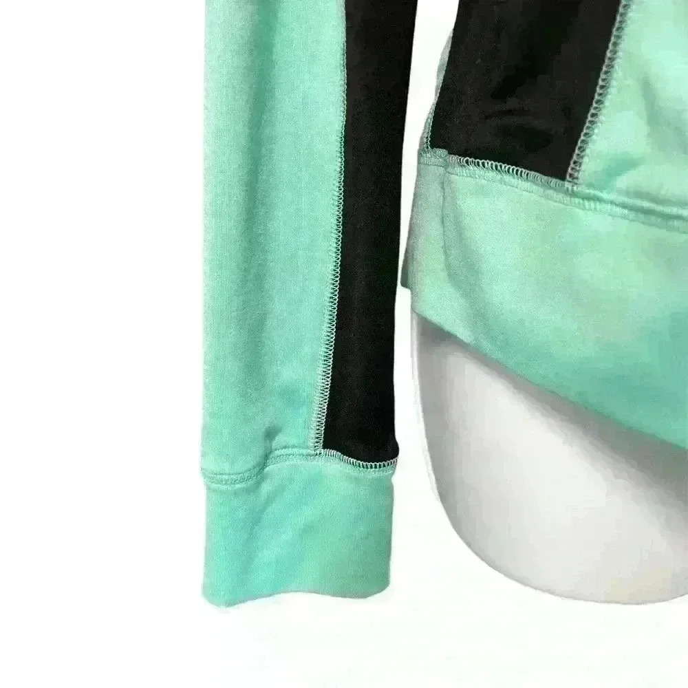 PINK Victoria’s Secret Ultimate Pullover 1/4 Zip Jacket Shirt Small Mint Green - Picture 3 of 5